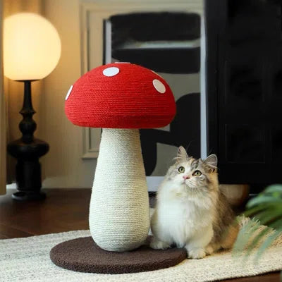 Mushroom Cat Shelf