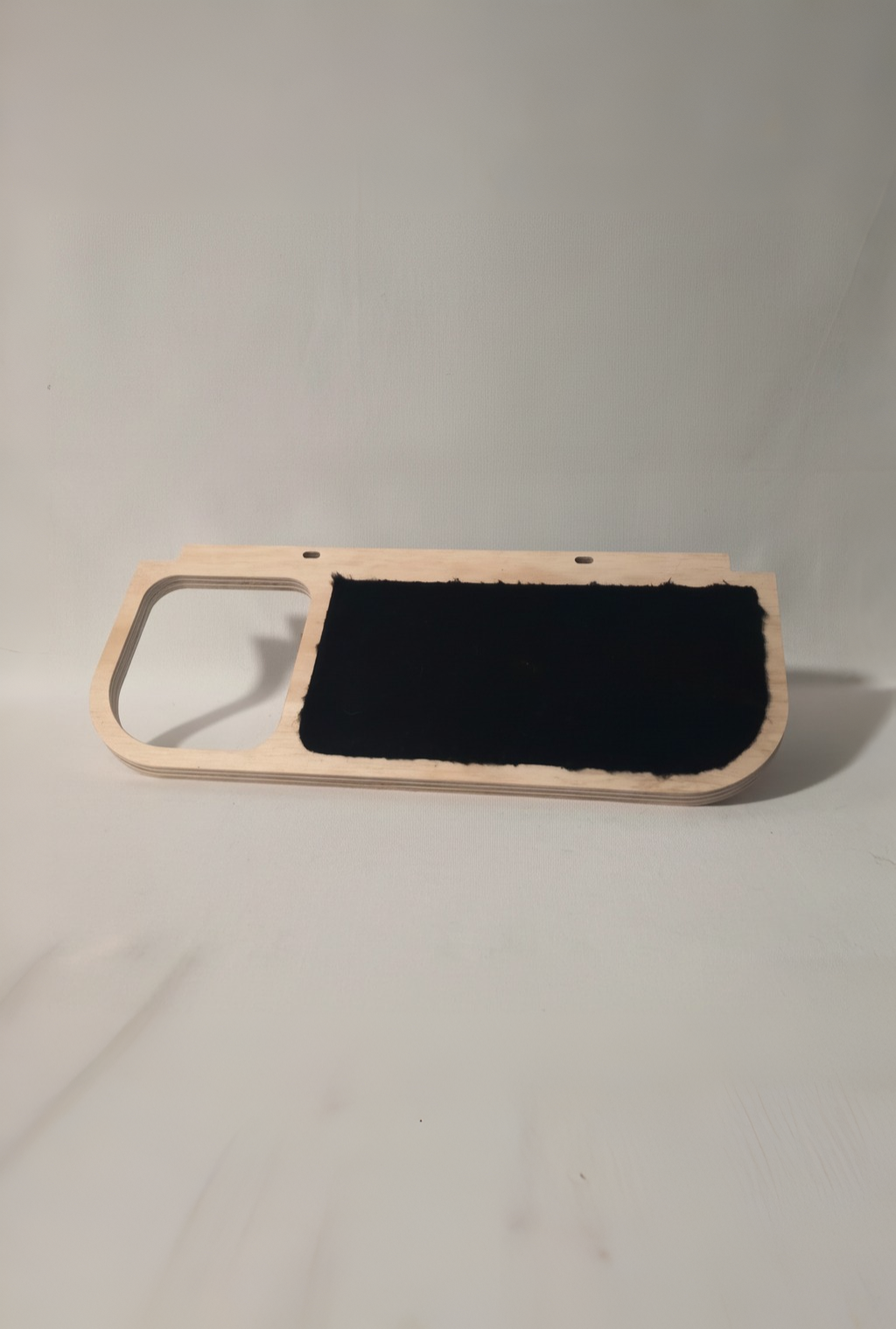 Modern Cat Shelf with Peek-A-Boo Hole