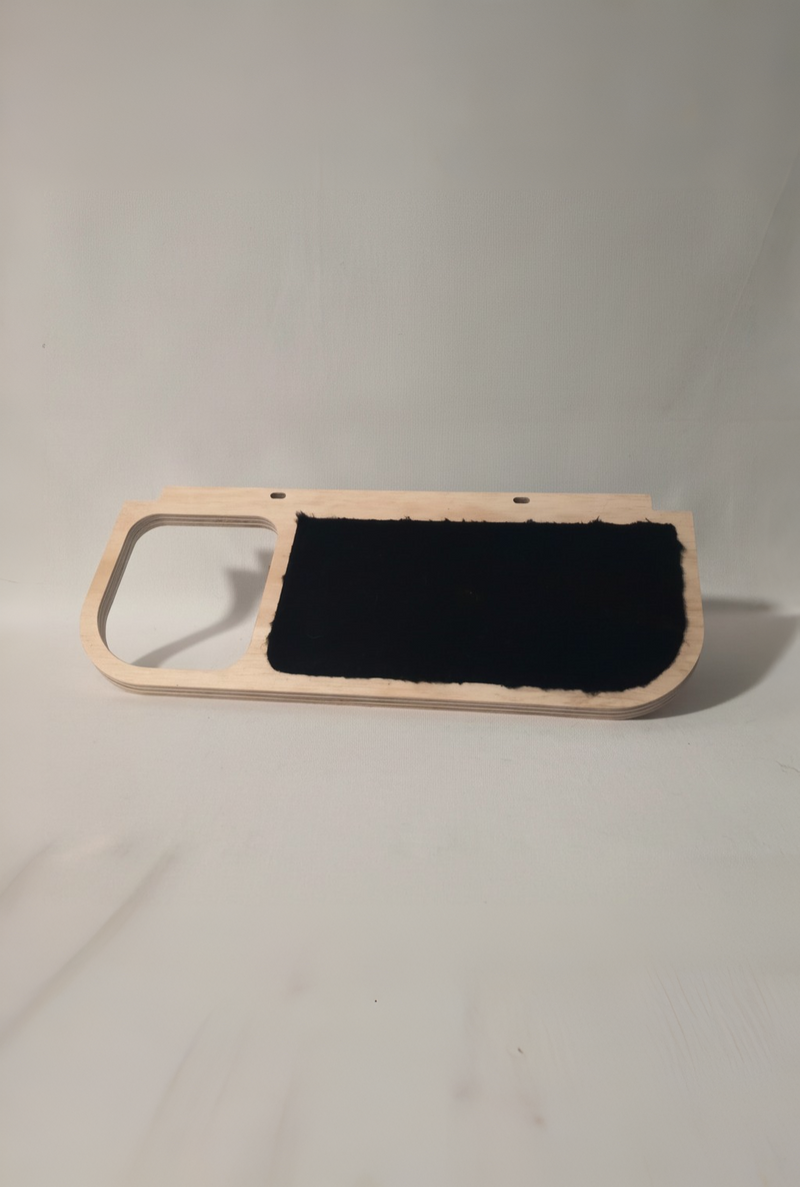 Modern Cat Shelf with Peek-A-Boo Hole